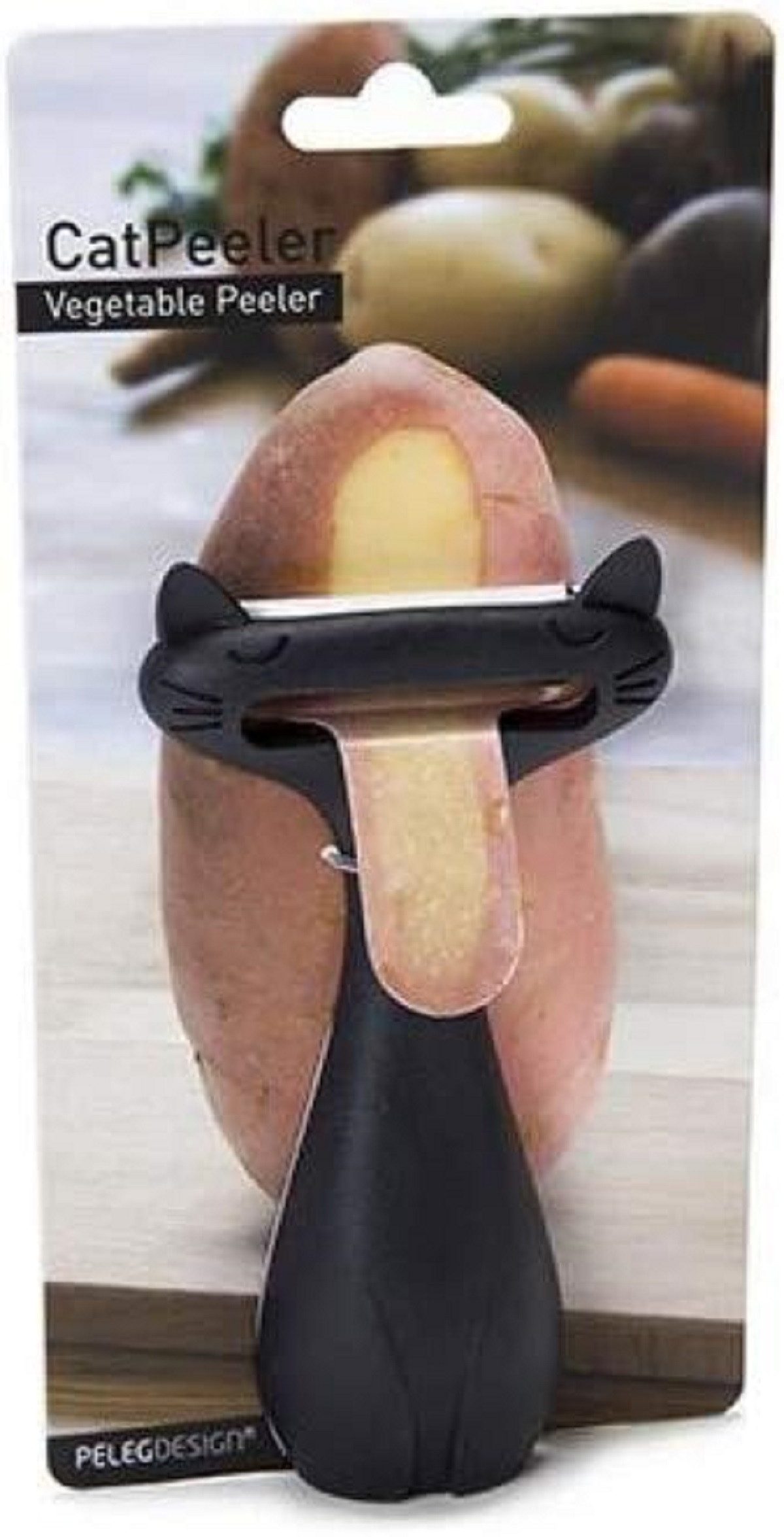 PELEG DESIGN® Gemüseschneider PELEG DESIGN Kätzchen Gemüseschäler – Süßer Kartoffelschäler