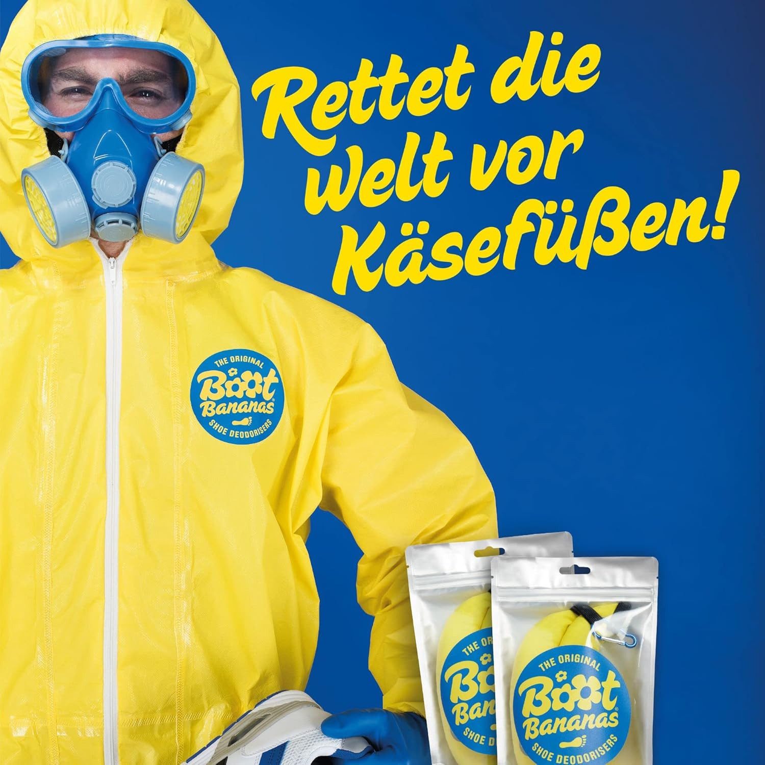 Boot Bananas Schuhdeo Boot Bananas Eco Travel Schuhdeo gegen Gerüche (2er Schuhdeo-Set, 1-St., 2er Set Schuhdeos (je nach Packungsgröße), Schuhdeo mit Aktivkohle zur Geruchskontrolle 100 % natürliche