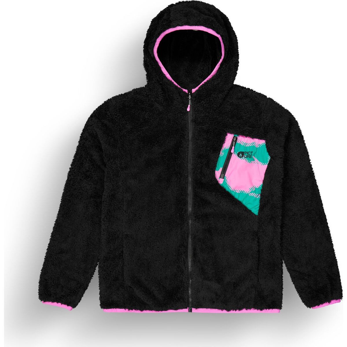 Picture Fleecejacke Izimo Full Zip Fleece Retro-Fleecejacke mit wasserdichtem Reißverschluss, ideal für
