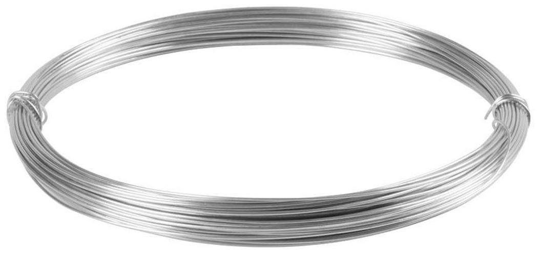 Gartenzaun Mini Draht, Gartendraht, Bindedraht, Basteldraht, verzinkt 1,40mm L-25