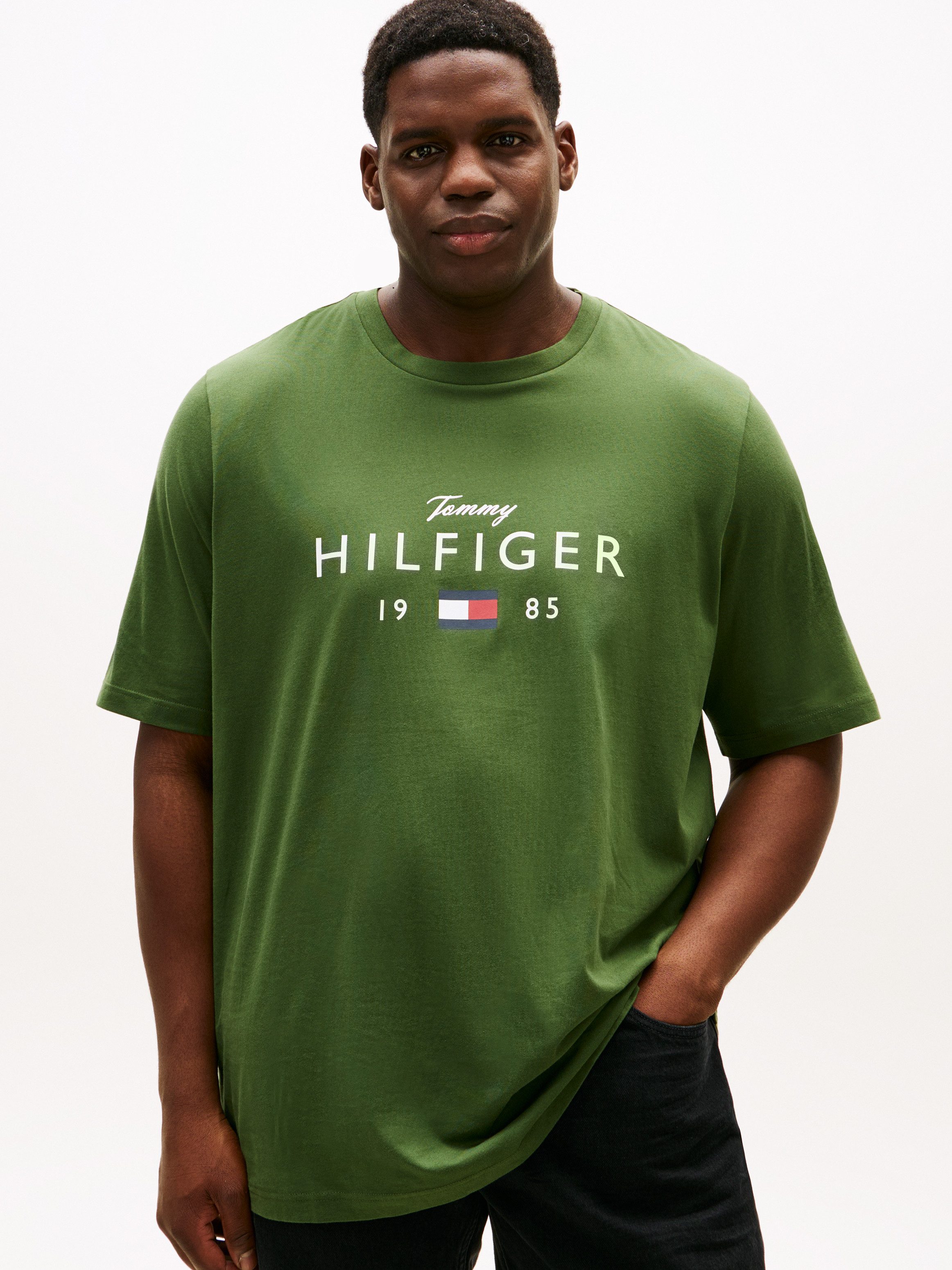 Tommy Hilfiger Big & Tall T-Shirt BT-BRAND LOVE BIG HILFIGER Rundhals, norm günstig online kaufen