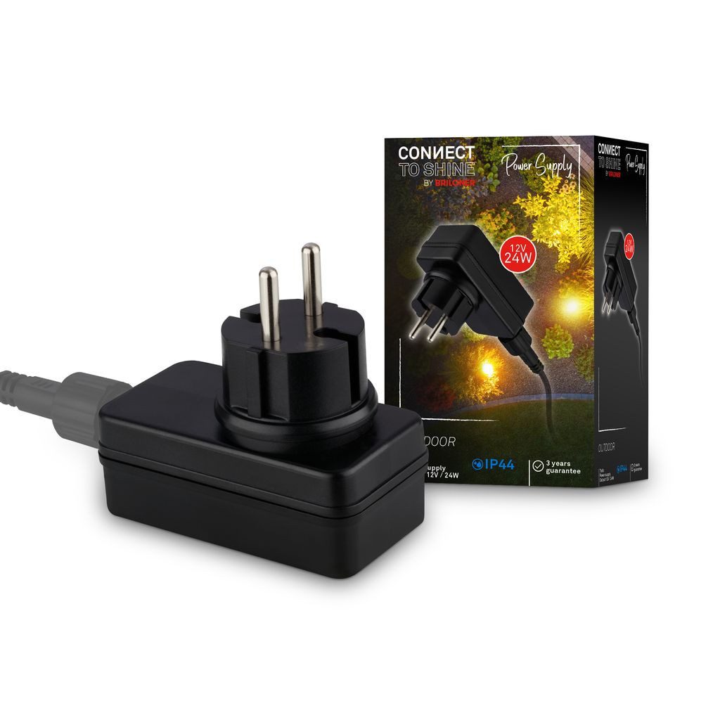 Briloner Leuchten Gartenstrahler 3924015, LED fest integriert, 2700K - Extra-Warmweiß