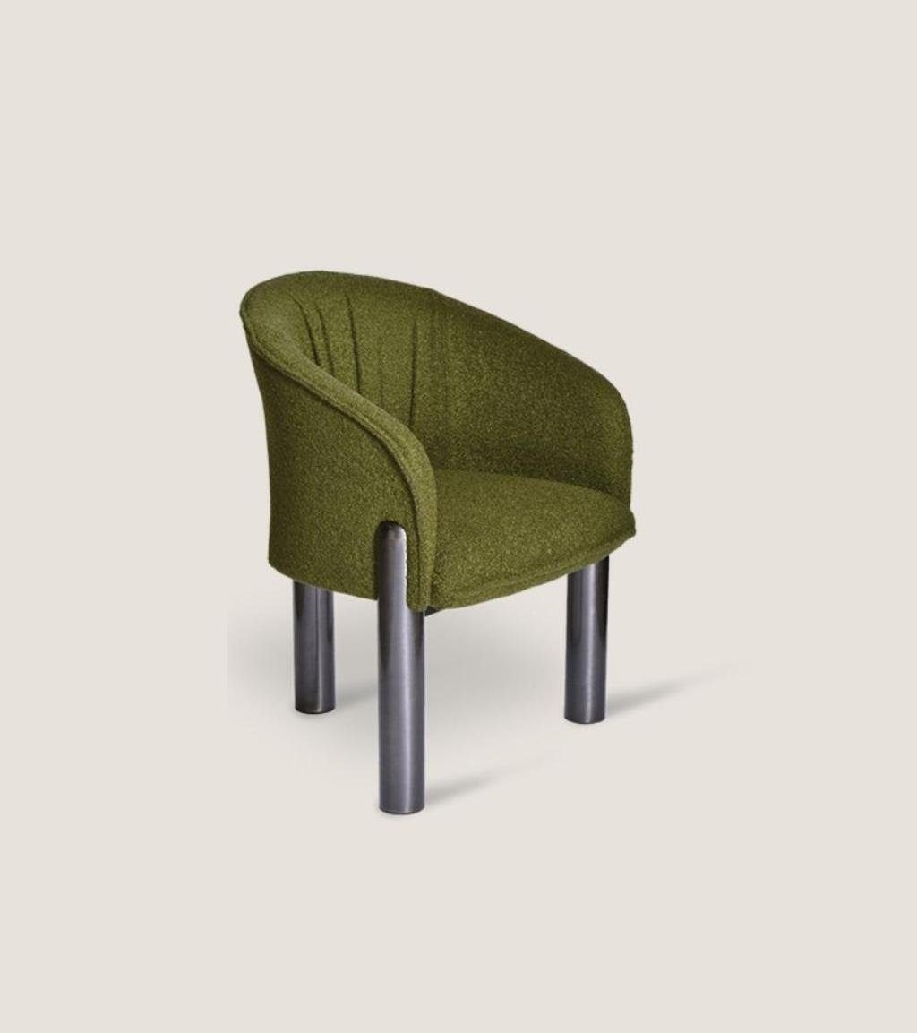 JVmoebel Sessel Grüner Sessel Einsitzer Moderner Polster Stuhl Wohnzimmer Möbel (1-St., 1x Sessel), Made in Europa