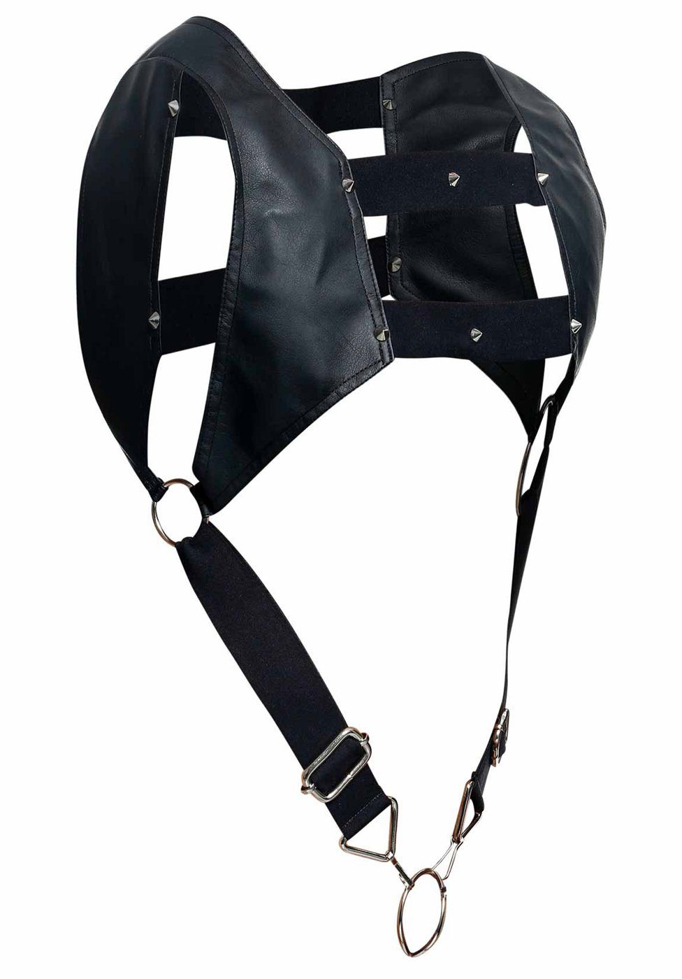 - schwarz Penisring Penisring MOB Eroticwear Harness mit