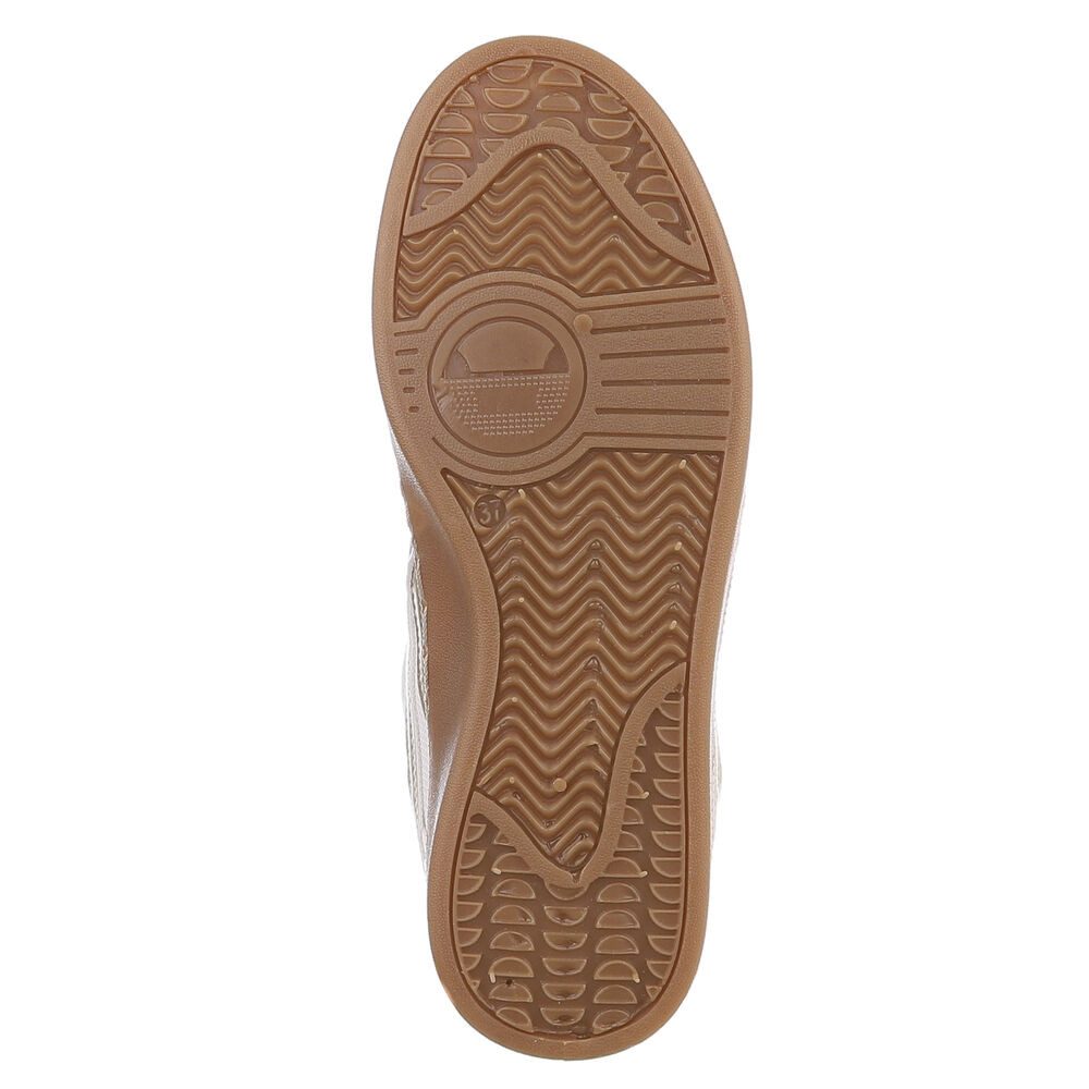Ital-Design Damen Low-Top Freizeit Sneaker (88843635) Flach Sneakers Low in Weiß