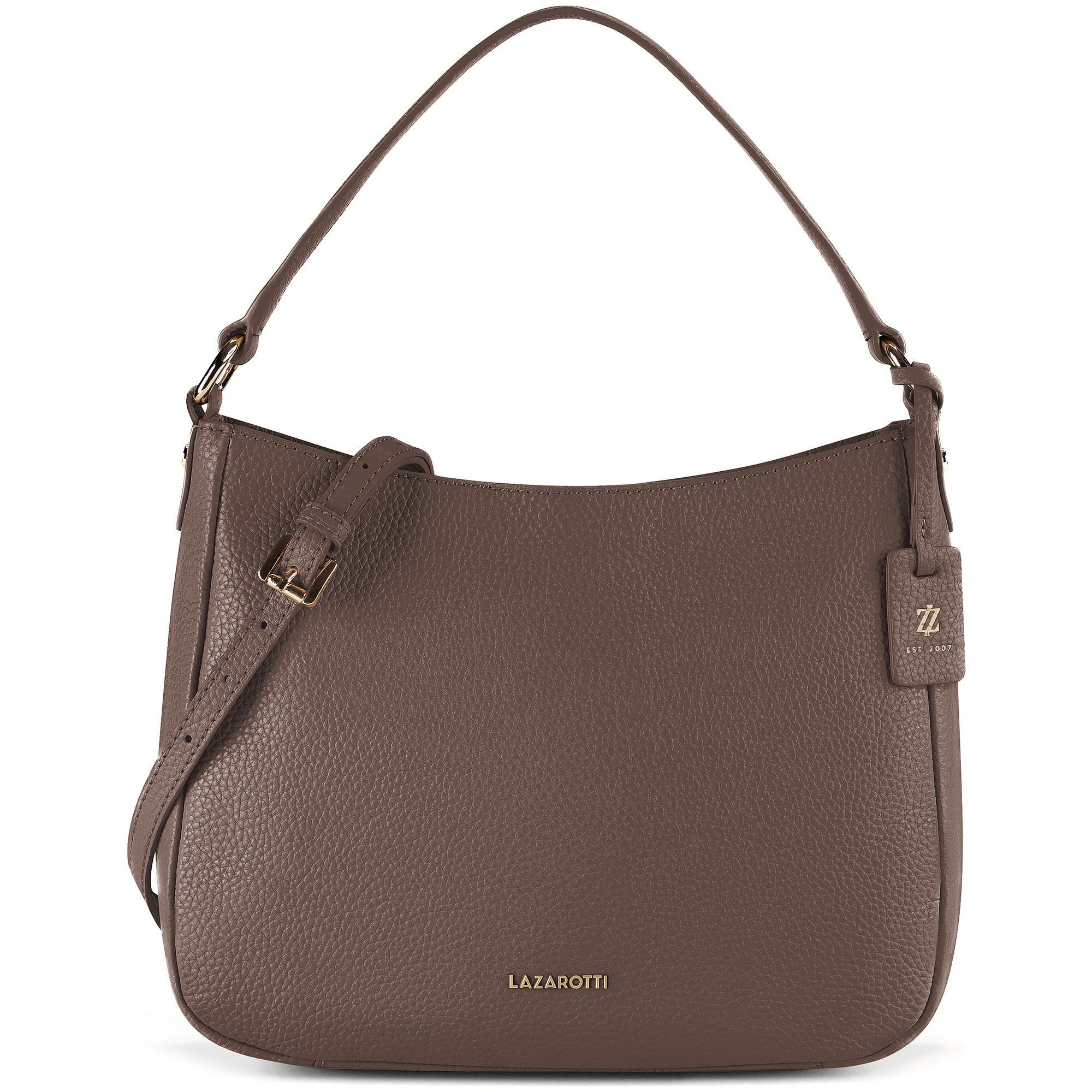 Lazarotti Schultertasche Bologna Leather1, Leder