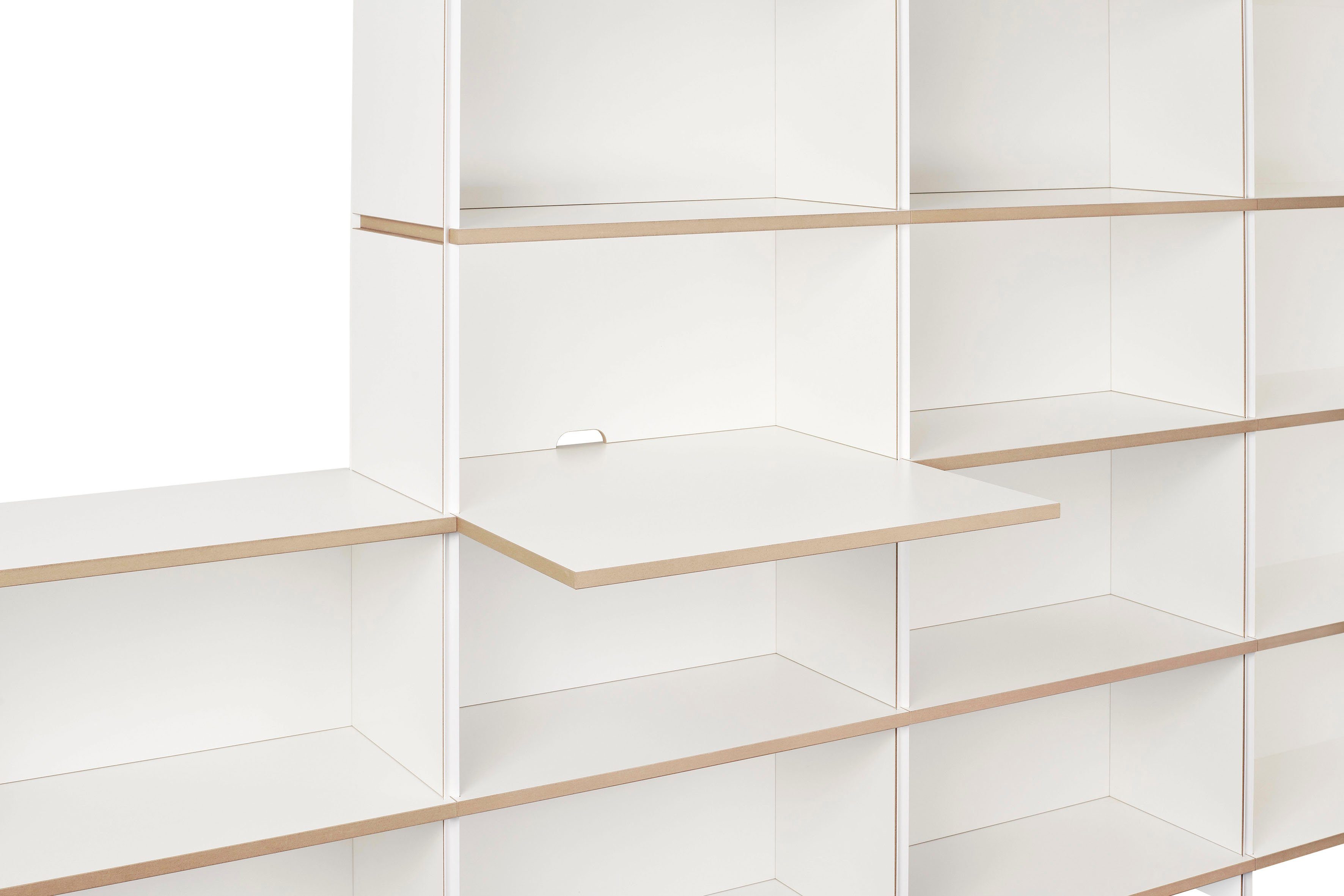 Tojo Mehrzweckregal mehrfach, verschiedene Module, die miteinander kombiniert werden können