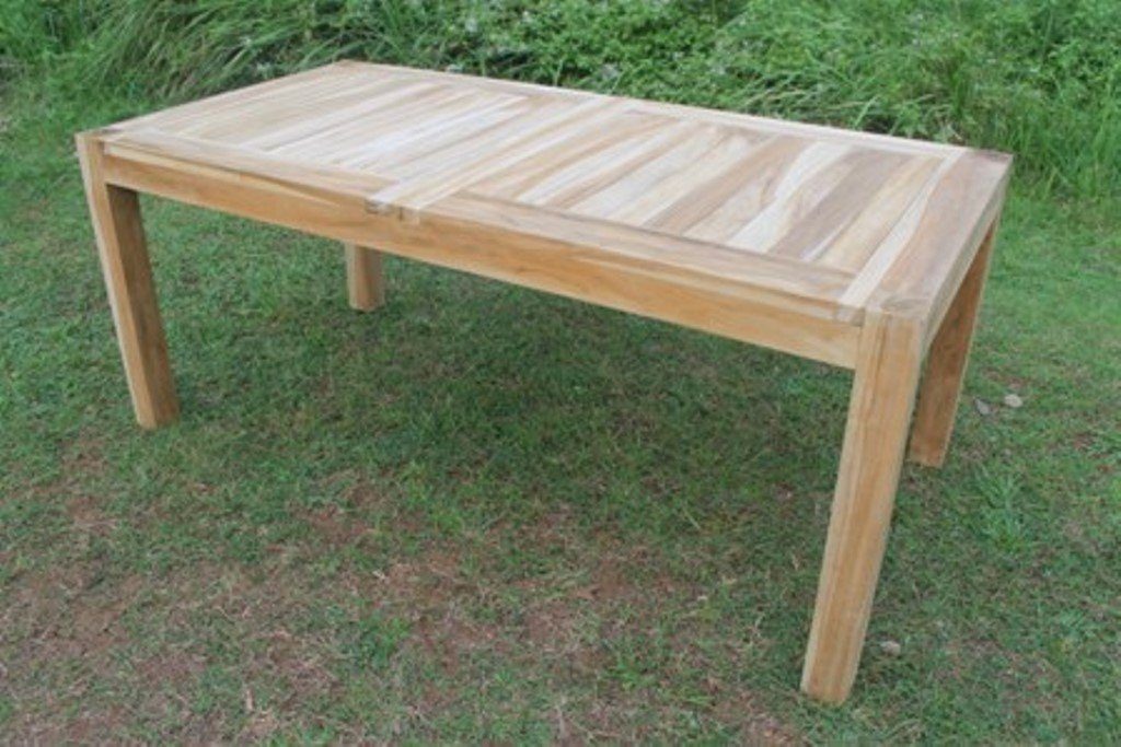 Home cm Feeling 180x90x75 Tisch Esstisch Teakholz Gartentisch ca. Mambo