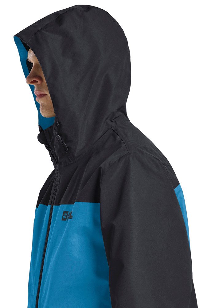 Jack Wolfskin 3-in-1-Funktionsjacke TAUBENBERG 3IN1 JKT M 3in1, wasserdicht, winddicht, Übergangsjacke