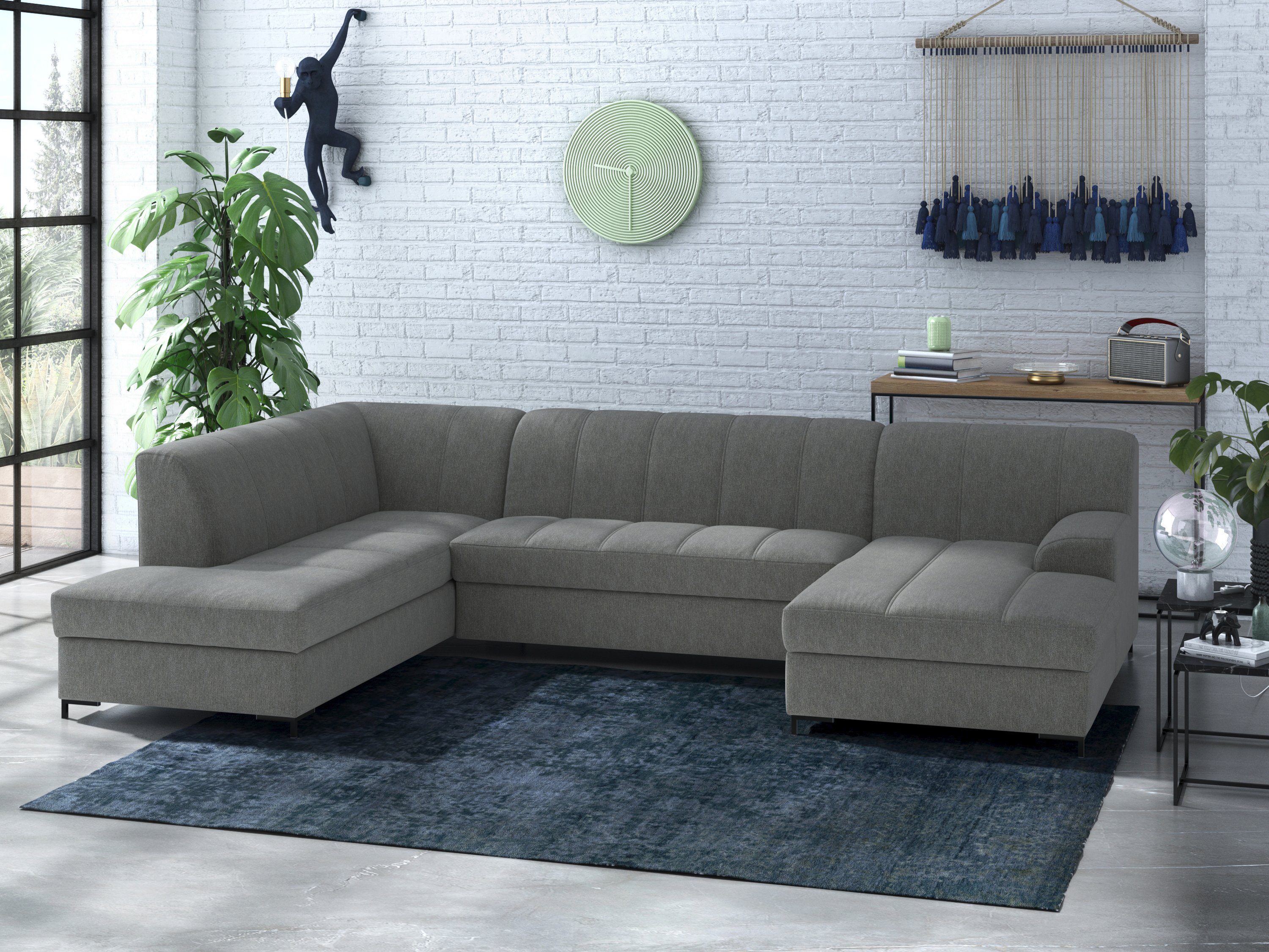 INOSIGN Wohnlandschaft Balme, moderne Formensprache, zeitloses günstig online kaufen