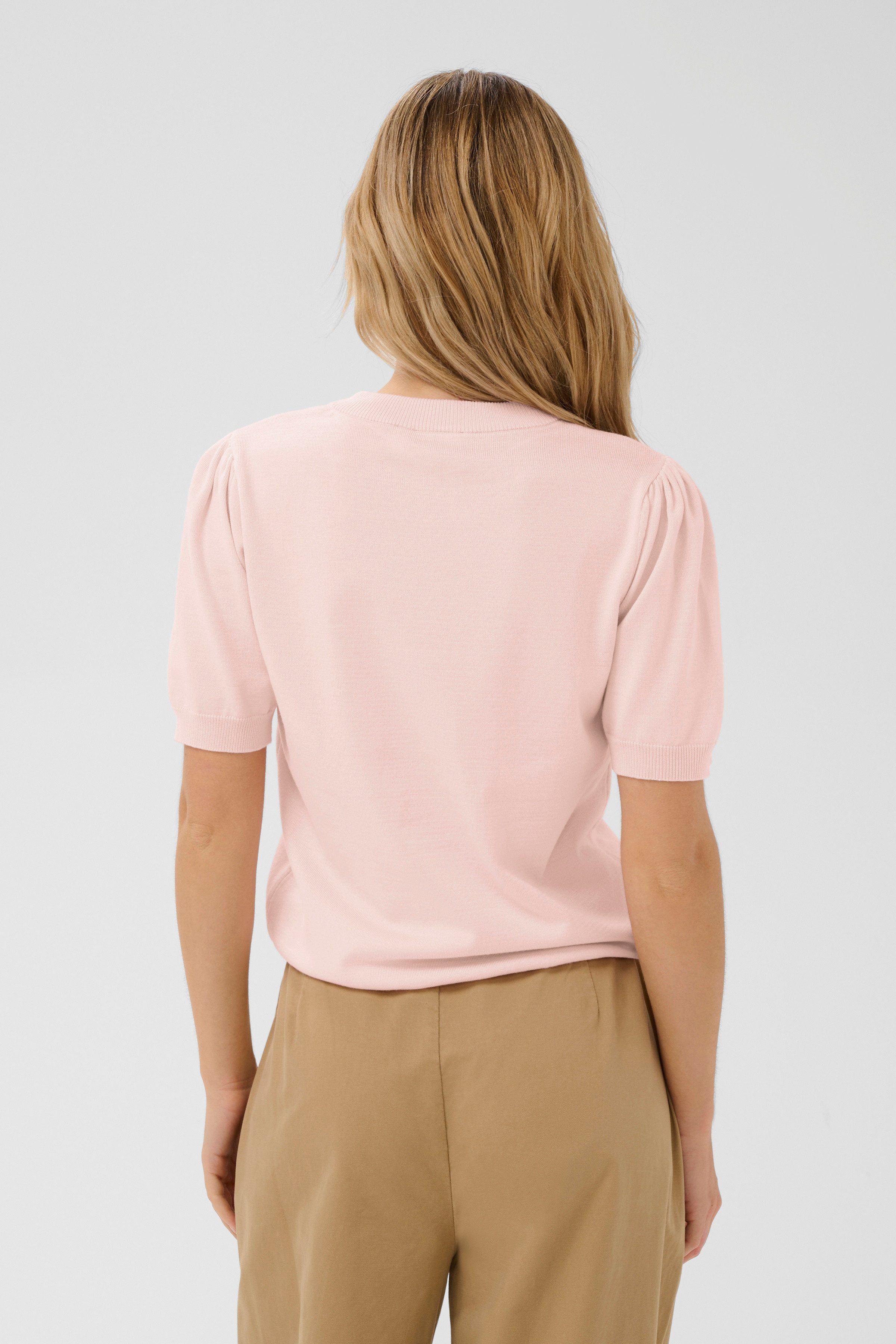 Saint Tropez Kurzarmpullover MilaSZ SS Viskosemischung, Classic fit