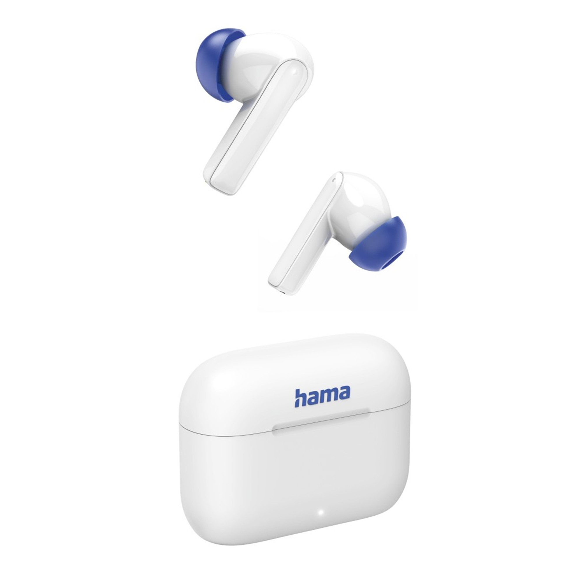 Hama Passion Clear II, In-Ear, Weiß Bluetooth-Kopfhörer (Lautstärkeregler/Rufannahmetaste)