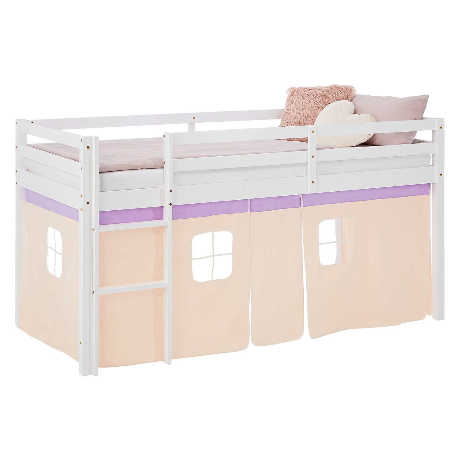 Homestyle4u Hochbett 90x200 Stockbett Kinderbett Holz günstig online kaufen