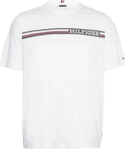 Tommy Hilfiger Big & Tall T-Shirt BT-MONOTYPE CHEST STRIPE TEE-B