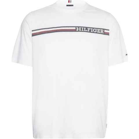 Tommy Hilfiger Big & Tall T-Shirt BT-MONOTYPE CHEST STRIPE TEE-B