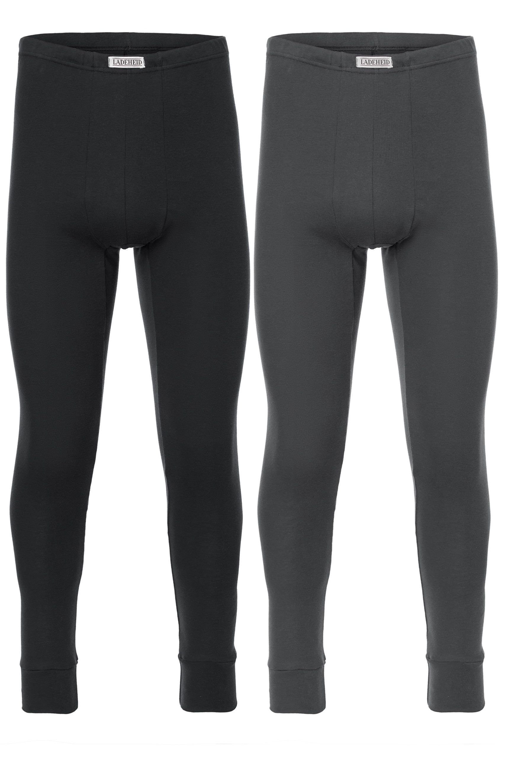 Ladeheid Lange Unterhose 2-er Pack Herren lange Thermounterhose LA40-247 (1 günstig online kaufen
