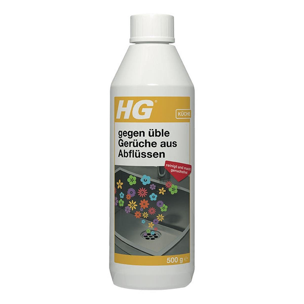 HG HG gegen Gerüche Pack) 500g aus Abflüssen üble Rohrreiniger (1er