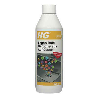 HG HG gegen üble Gerüche aus Abflüssen 500g (1er Pack) Rohrreiniger