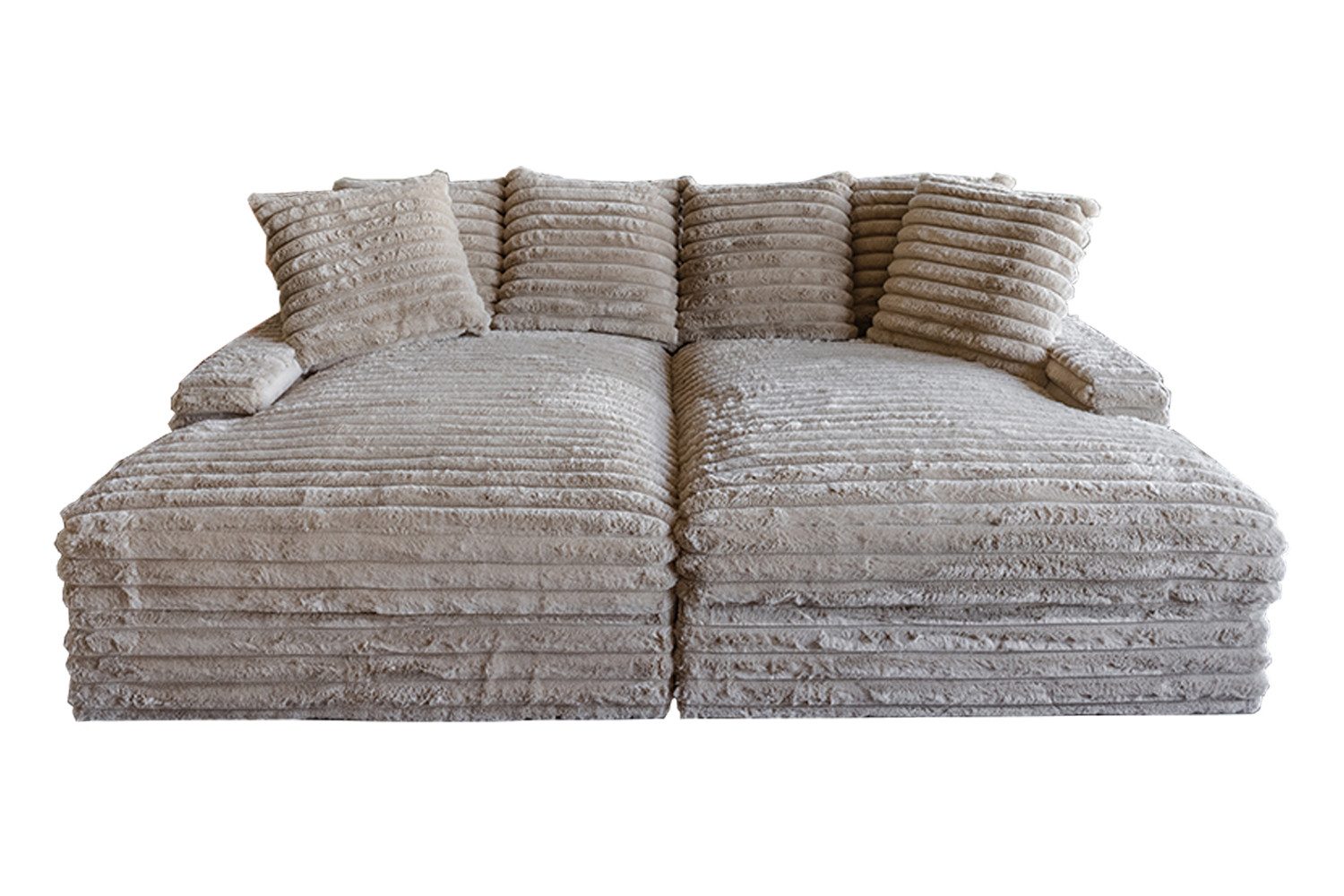 KAWOLA Big-Sofa CADY, Couch Megacord verschiedene günstig online kaufen