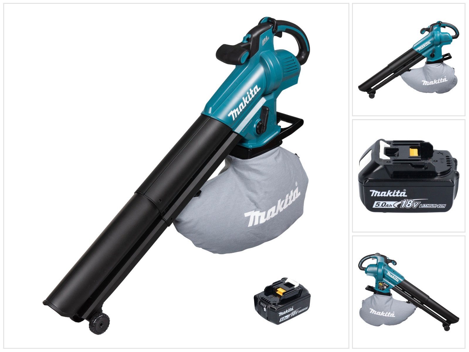 Makita Akku-Laubbläser DUB 187 T Akku Laubbläser und Laubsauger 18 V Brushless