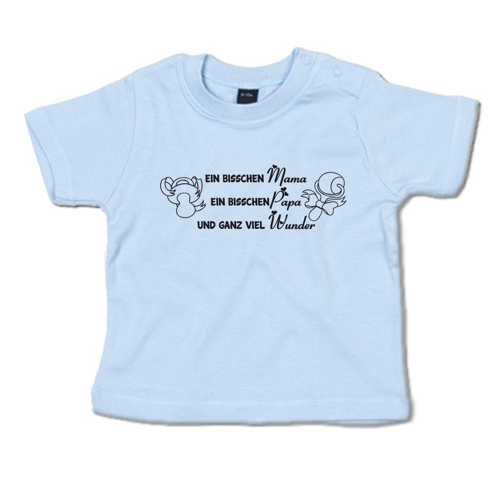 Ggraphics TShirt Ein bissen Mama, ein bisschen Papa und ganz viel