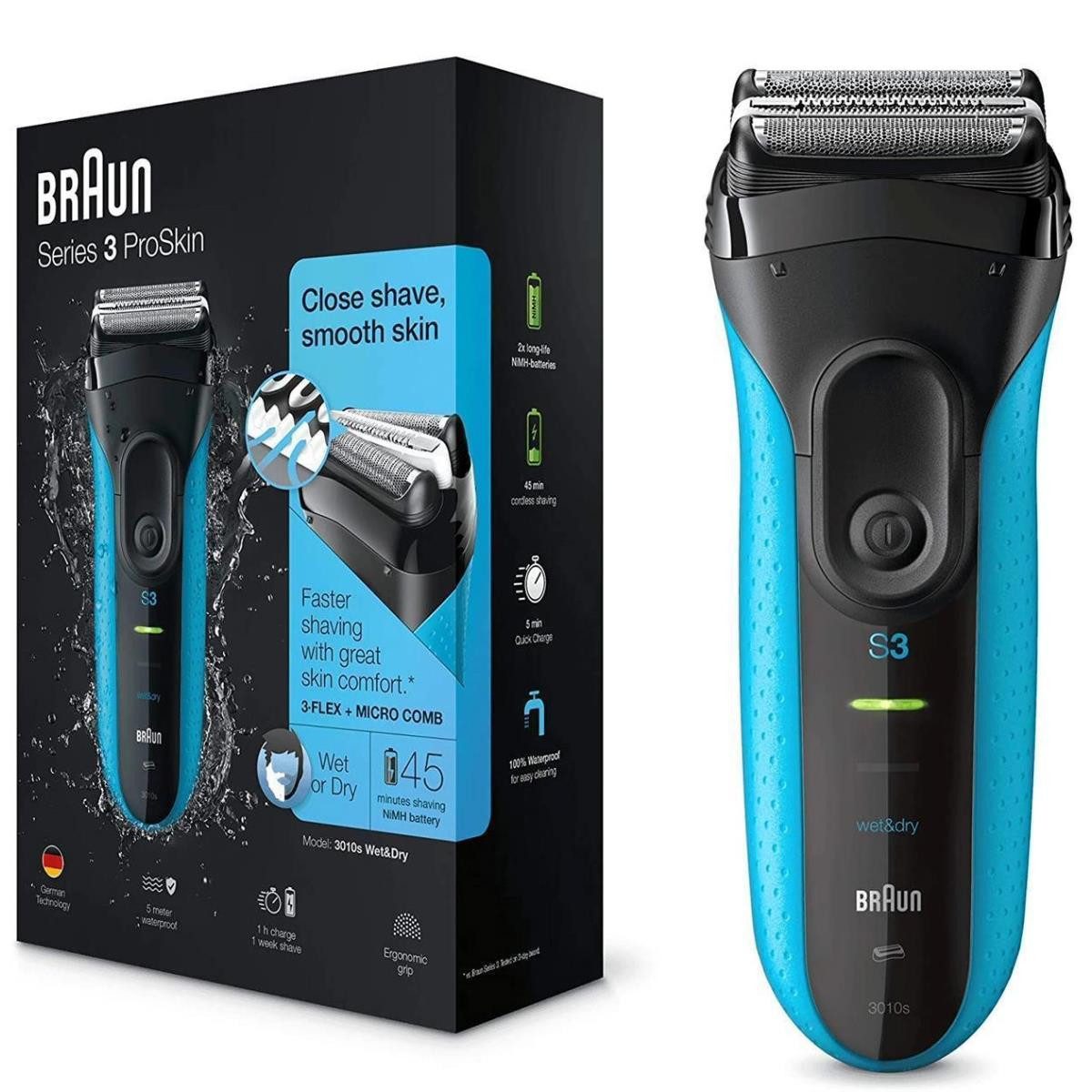 Gesichtshaarrasierer Braun Series 3 ProSkin - 3010s