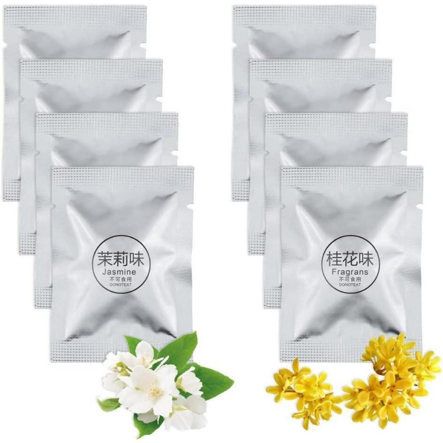 LuxusKollektion Diffuser Aromatherapie Tabletten Auto Lufterfrischer 8 Stück Jasminduft
