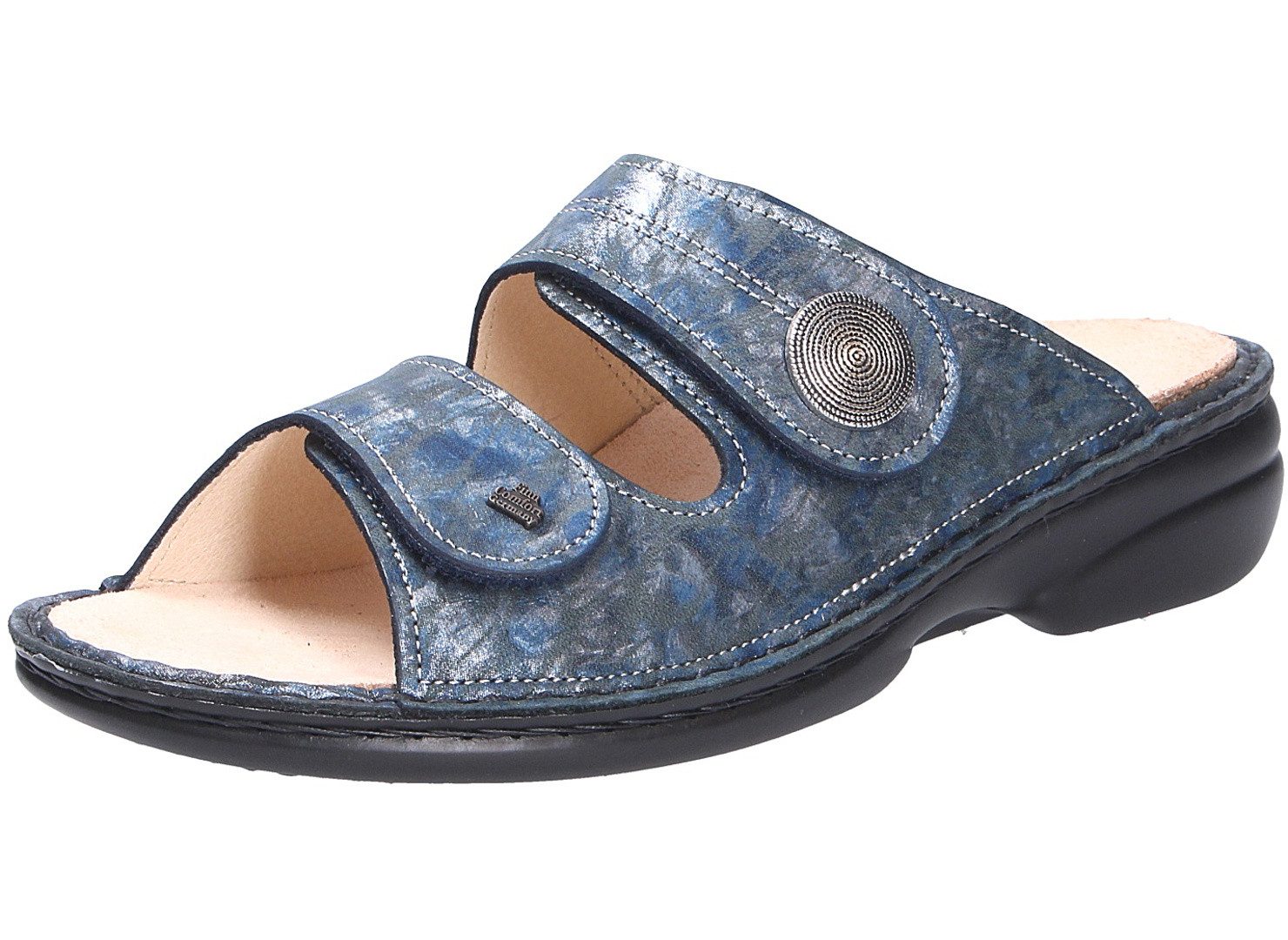 Finn Comfort Finn Comfort Damen Pantolette SANSIBAR blau Größe Pantolette