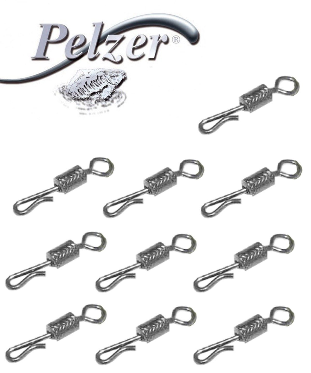 Schnurverbinder Pelzer Speed Swivel Wirbel Gr. 8 - Schnellwechselwirbel