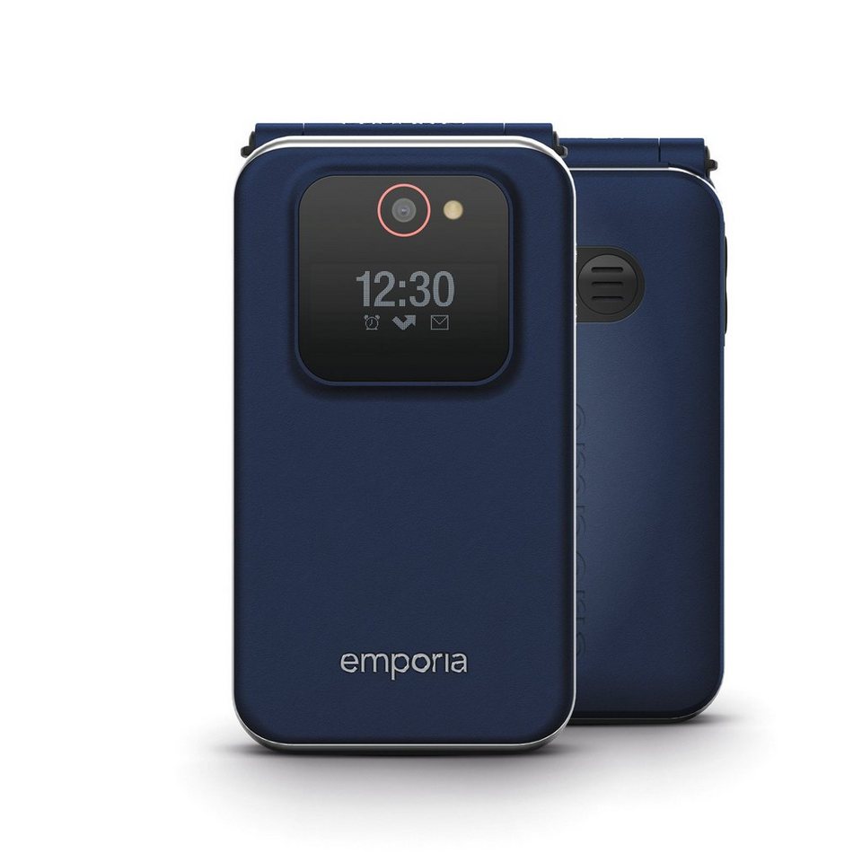 Emporia JOY V228-2G Smartphone (7,1 cm/2,8 Zoll, 0,128 GB Speicherplatz),  Innendisplay 7,1 cm (2,8) / Außendisplay 2,8 cm (1,1)