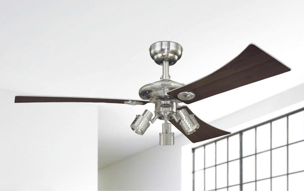 Westinghouse Deckenventilator Deckenventilator Audubon 122 cm mit Licht und Zugketten