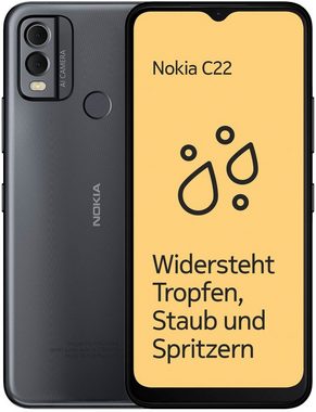 Nokia C22, 2+64GB Smartphone (16,56 cm/6,52 Zoll, 64 GB Speicherplatz, 13 MP Kamera)