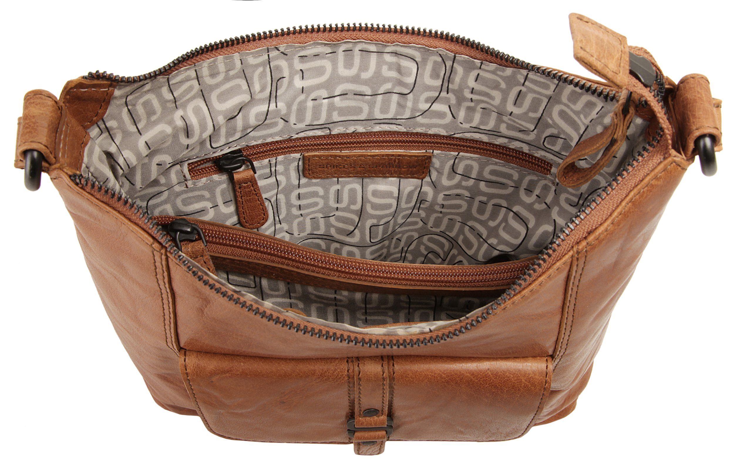 Spikes & Sparrow Shopper, echt Leder