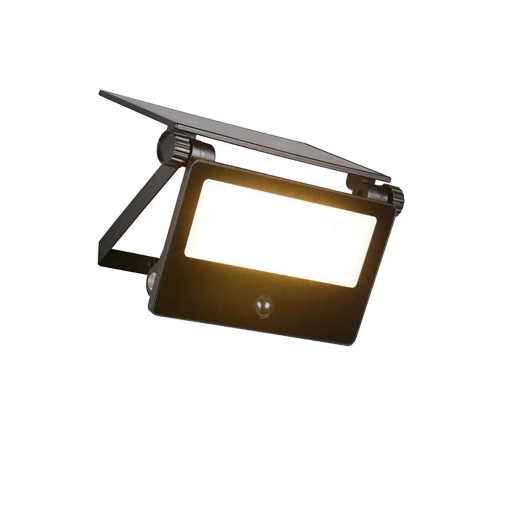 Reality Leuchten LED Außen-Wandleuchte, LED-Leuchtmittel fest verbaut, Farbwechsel, Neutralweiß, Kaltweiß, Warmweiß, Tageslichtweiß, Außenwandlampe Solarleuchte Fassadenlampe Bewegungsmelder Gartenlampe