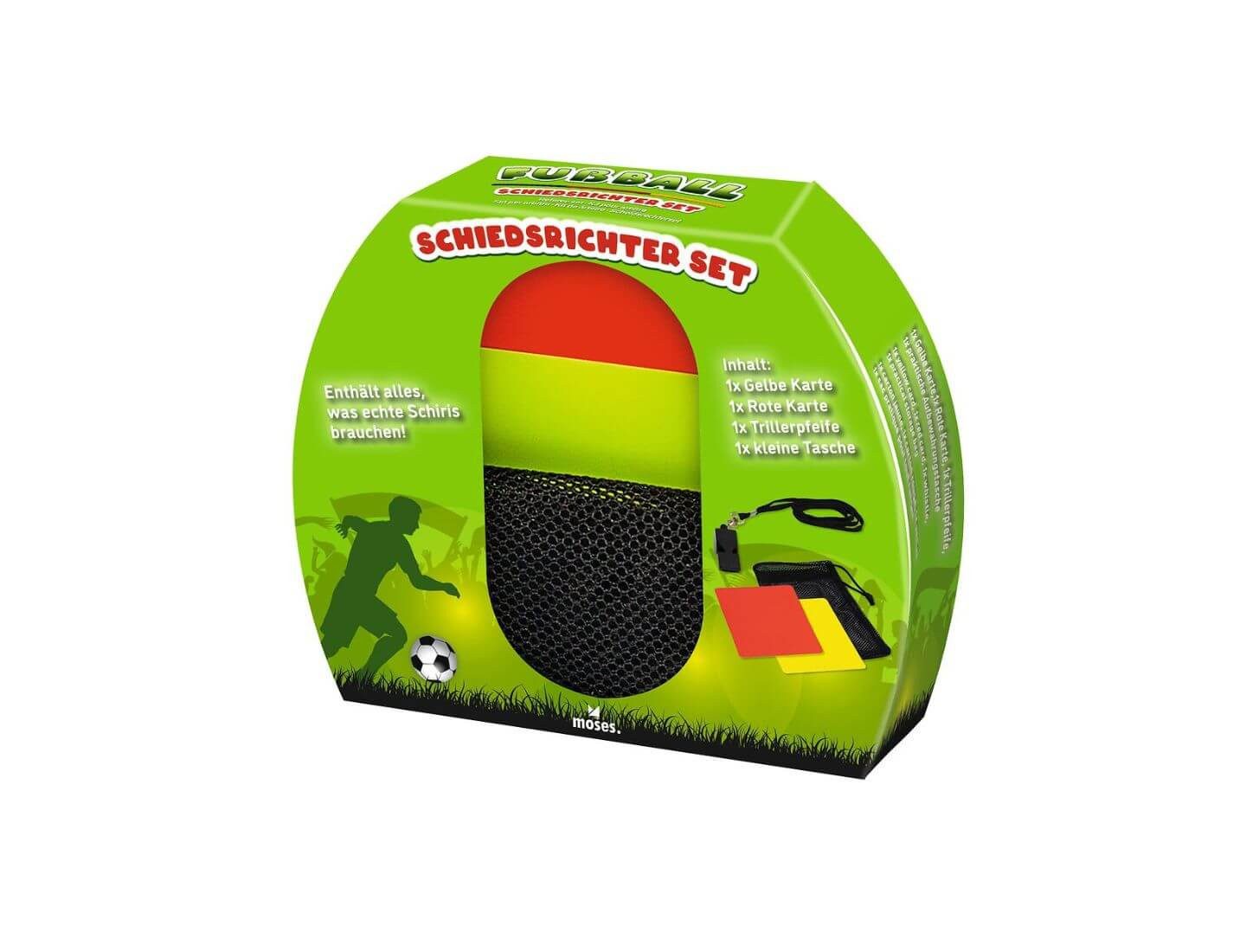 moses Schiedsrichter-Wählmarke Fußball Schiedsrichter Set