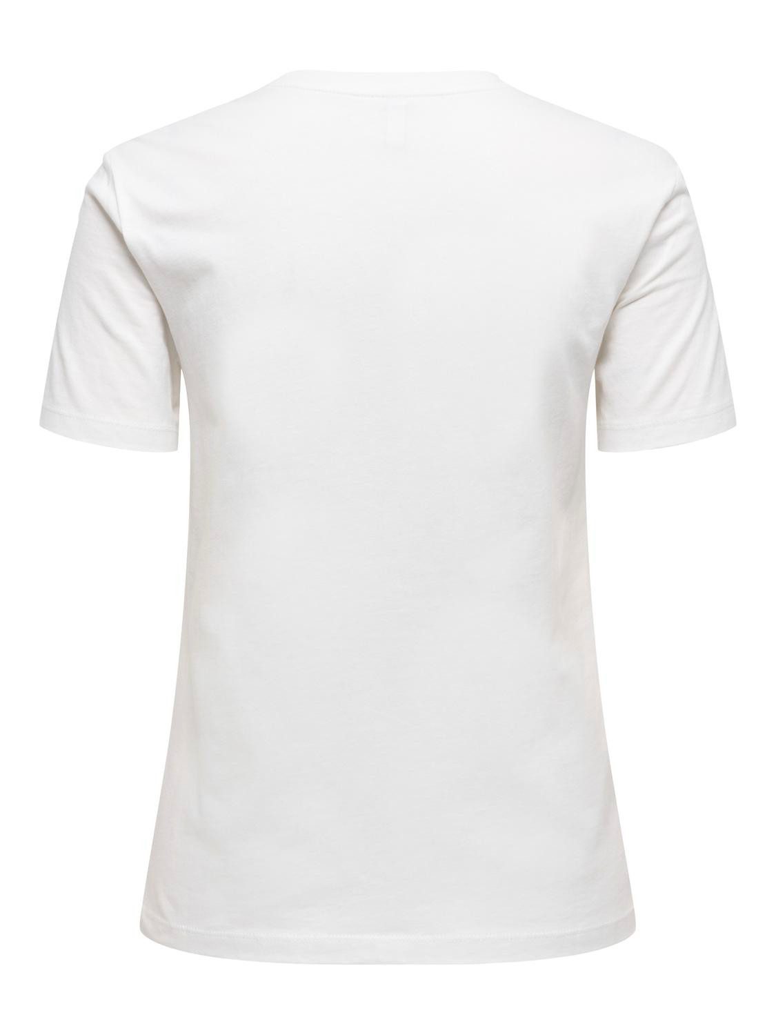 ONLY Kurzarmshirt ONLPOLLY LIFE REG S/S POCKET TOP BOX JRS Baumwolle, regul günstig online kaufen