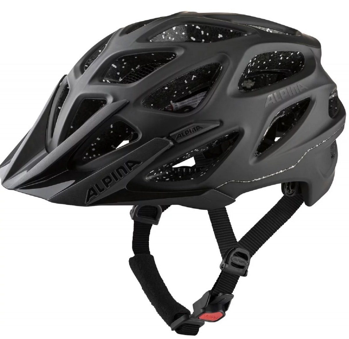 Fahrradhelm Alpina Mythos Tocsen Fahrradhelm Radhelm Bike Helm A9763 black matt