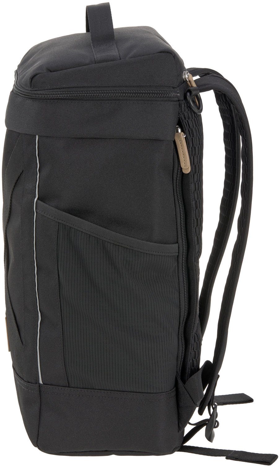 LÄSSIG Wickelrucksack Green Label, Cross Backpack, black, PETA-approved  vegan; zum Teil aus recyceltem Material, Wickelrucksack »Green Label, Cross  Backpack, black« aus recyceltem Polyester