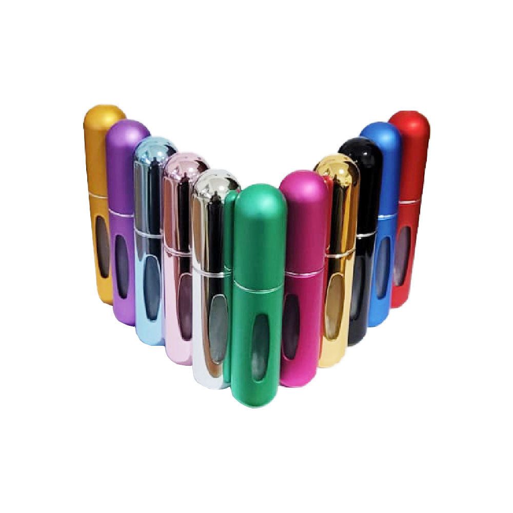 VERK GROUP Parfümzerstäuber 2x Parfum Sprühflasche Nachfüllbare Parfümzerstäuber Flasche 5ml