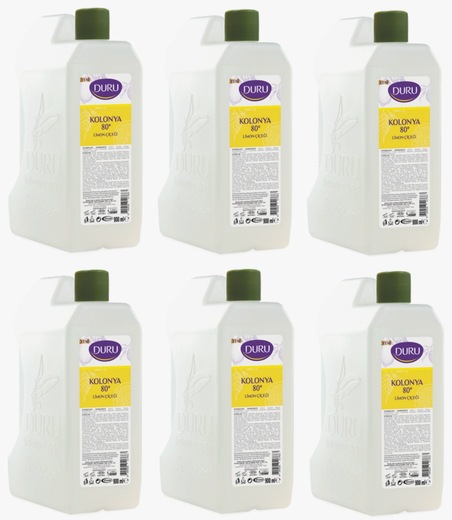 DURU Eau de Cologne Duru Lemon Cologne 6 x 900ml