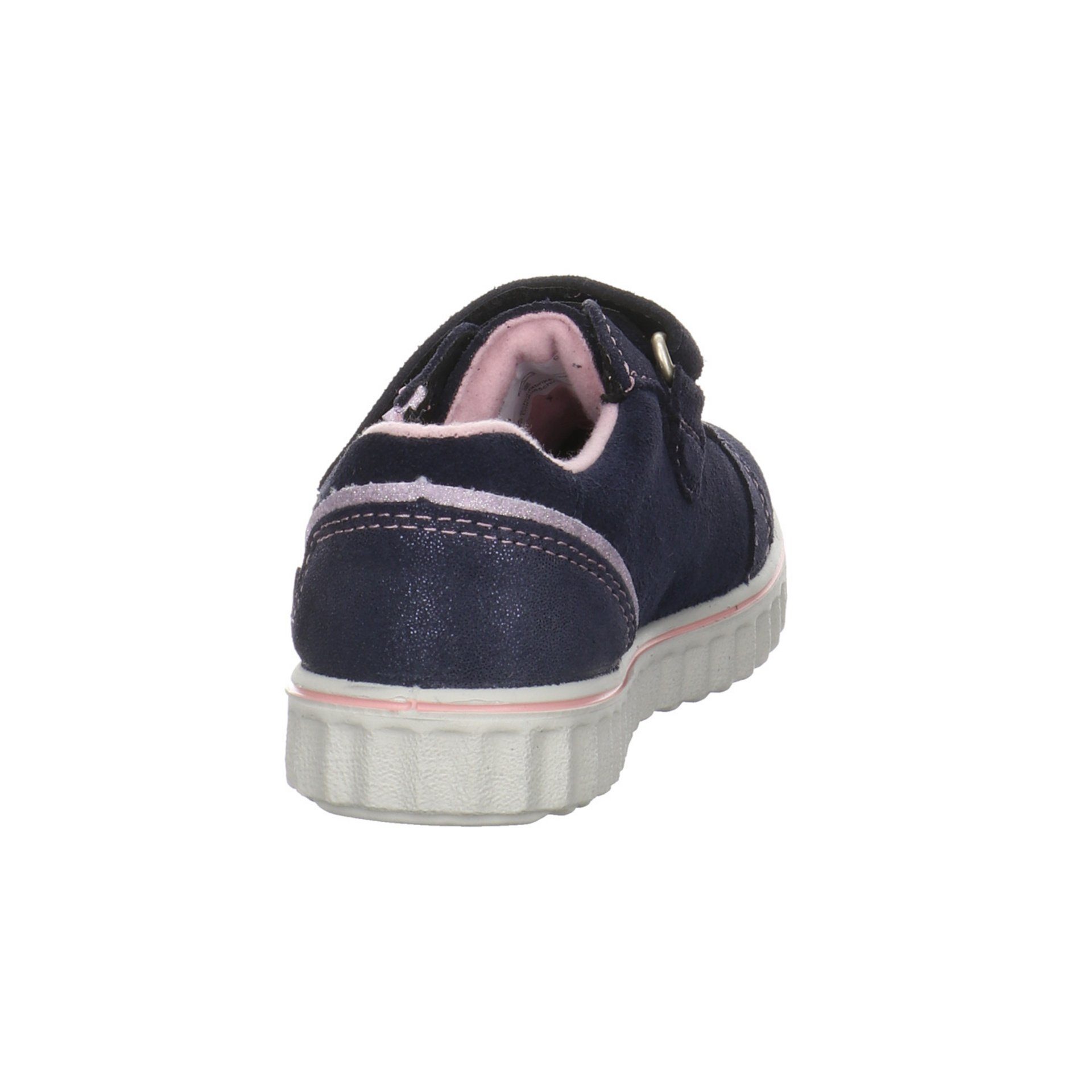 Veloursleder Veloursleder Ricosta gemustert Klettschuh Jean Klettschuh nautic