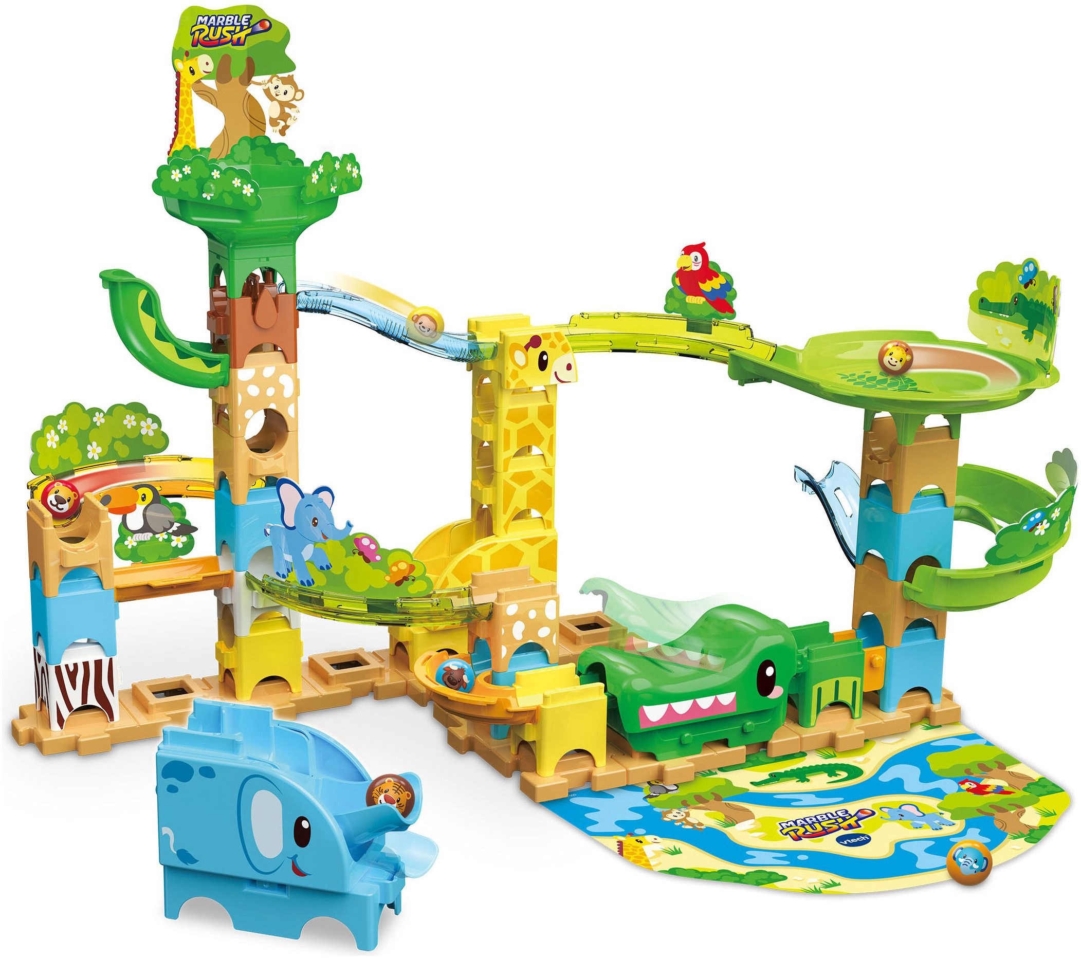 Vtech® Kugelbahn Marble Rush - Tierisches Action Set J100