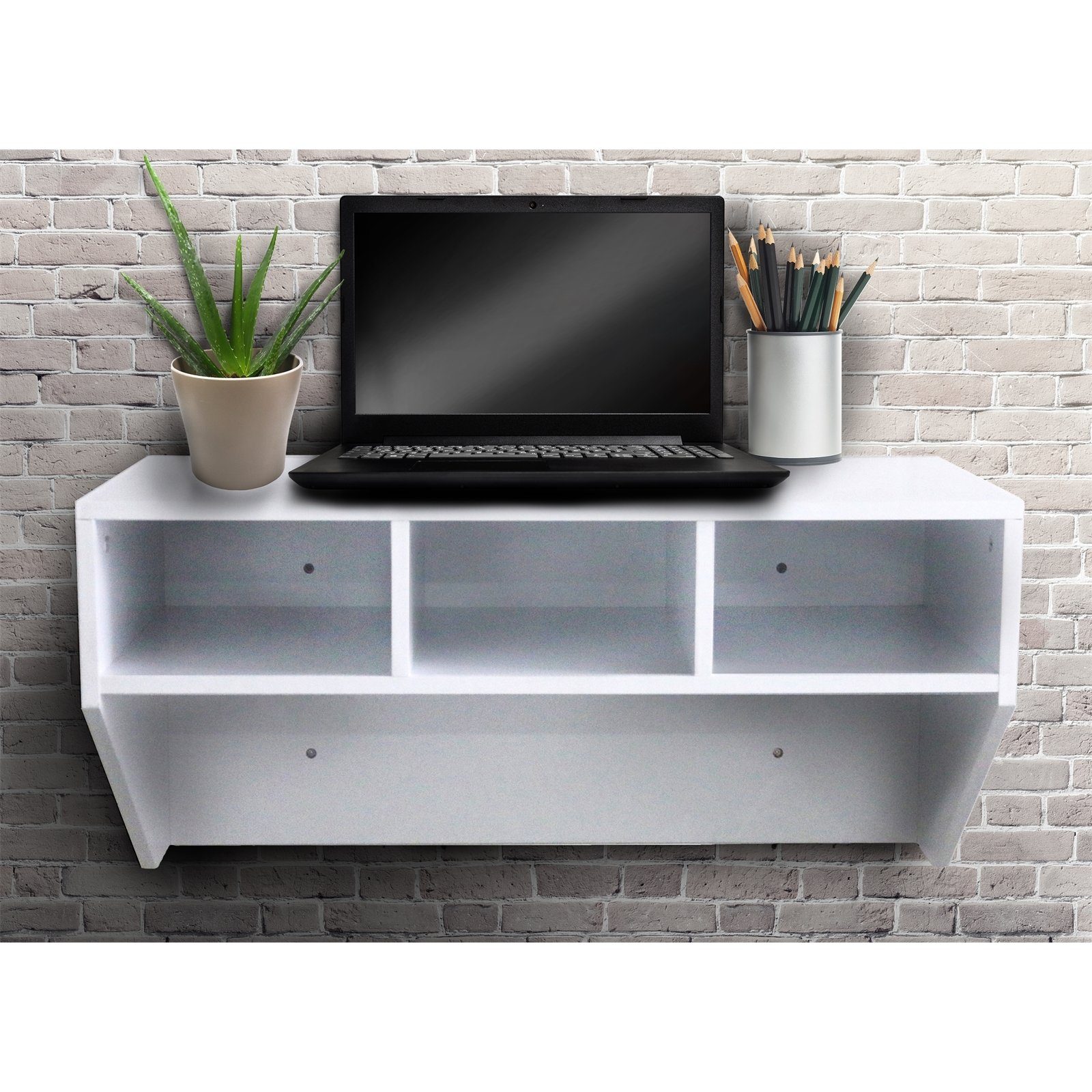 HTI-Living Schreibtisch Wandschreibtisch Thekla Weiß (Stück, 1 Wandschreibt günstig online kaufen