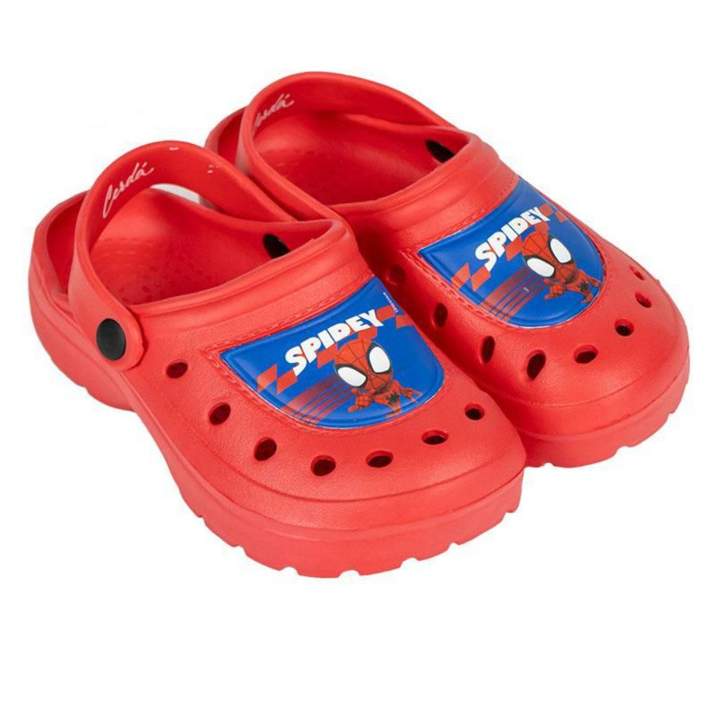MARVEL Marvel Spiderman Jungen Clogs Kinder Sandalen Badeschuhe Latschen Clog