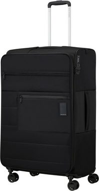 Samsonite Weichgepäck-Trolley Vacay, black, 77 cm, 4 Rollen, Reisekoffer Aufgabegepäck Großer-Koffer Volumenerweiterung