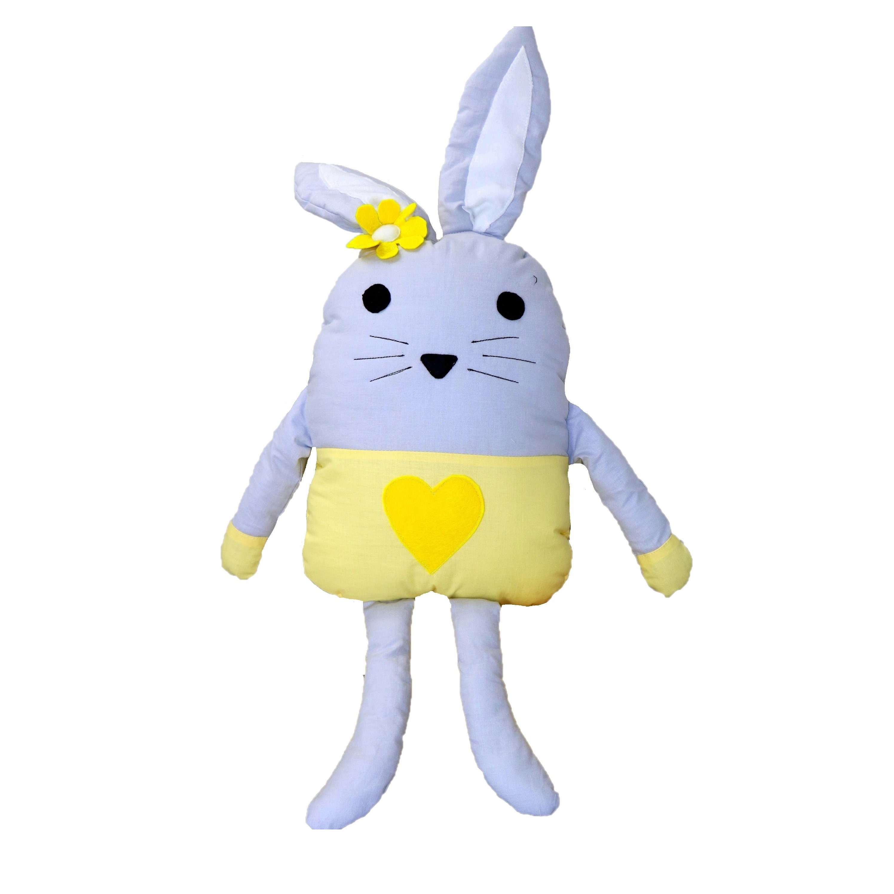 Tierkuscheltier Kuscheltier Hase Kuschelkissen (6110) Deko Limited Edition