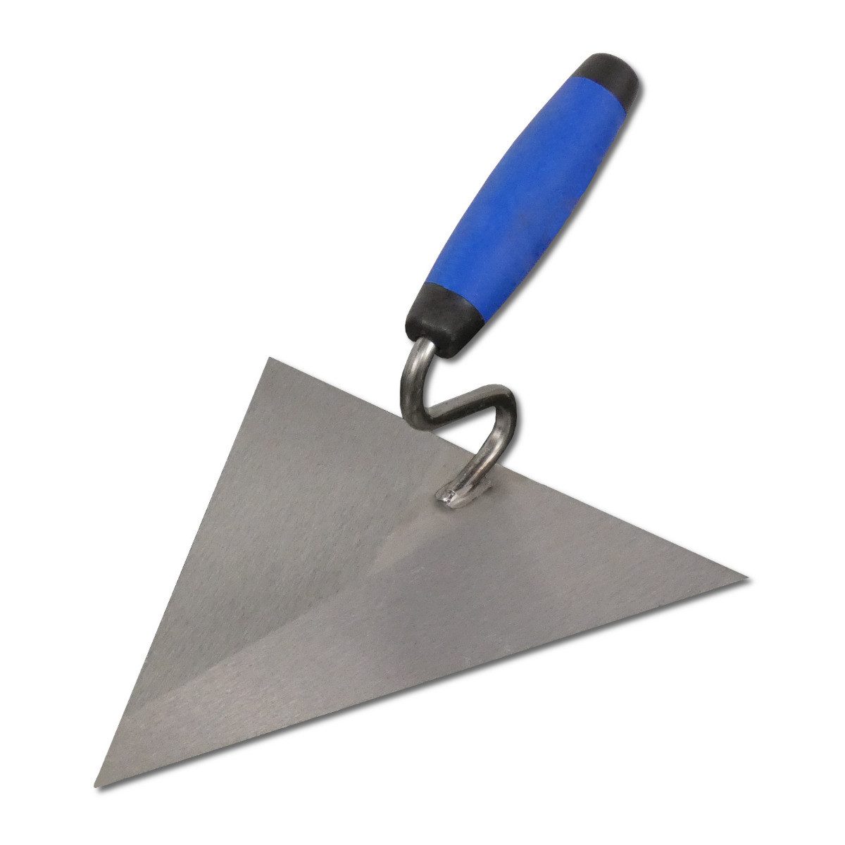 DEWEPRO Maurerkelle Berliner Maurerkelle, spitze Dreieckskelle mit 2-K-Griff, 200x190mm