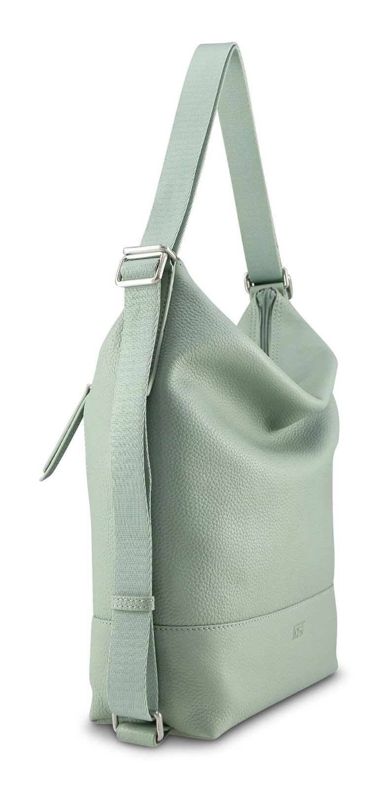 Jost Schultertasche 2-Way Bag, aus echtem Rindsleder