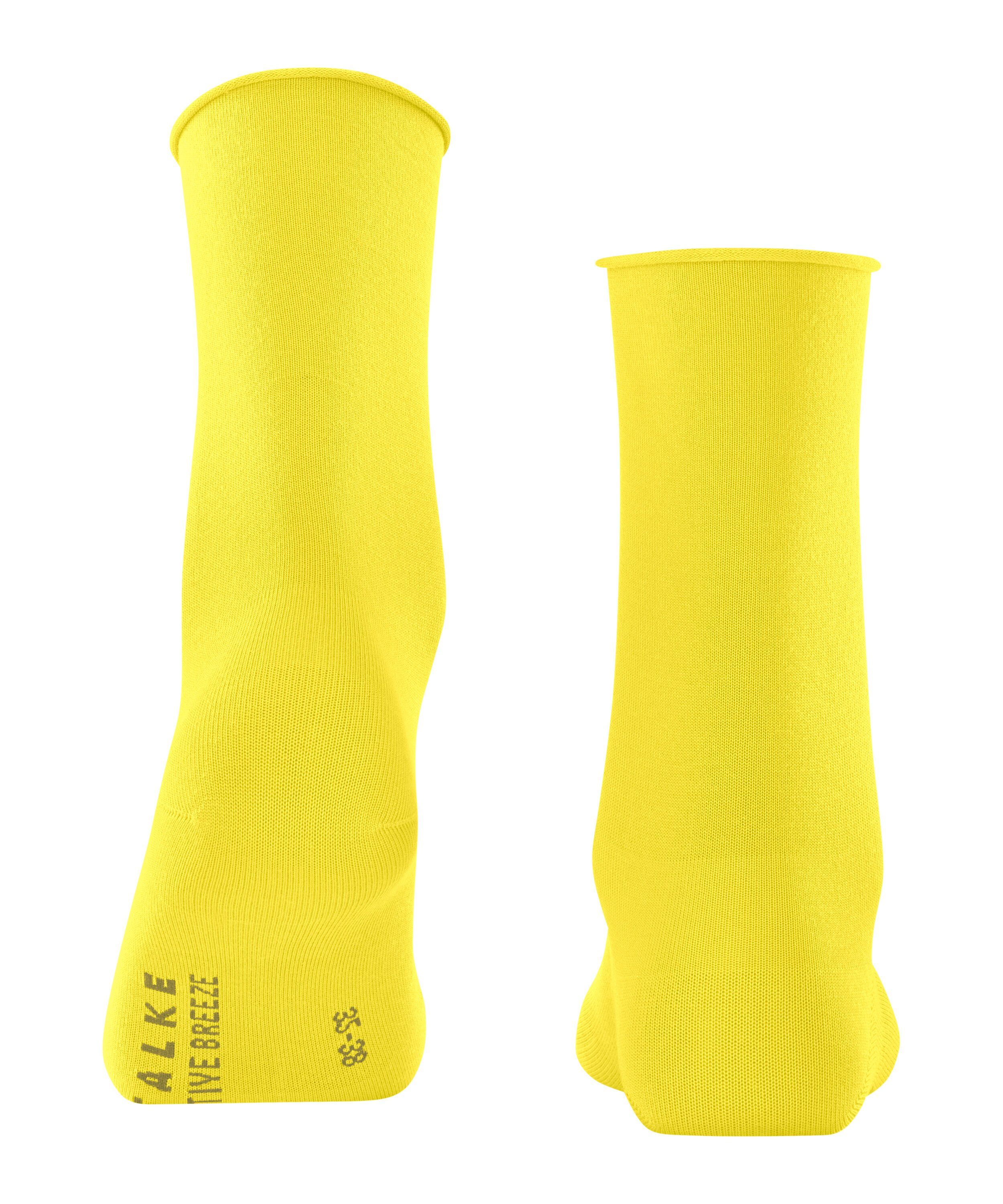 FALKE (1390) yellow-green (1-Paar) Breeze Socken Active