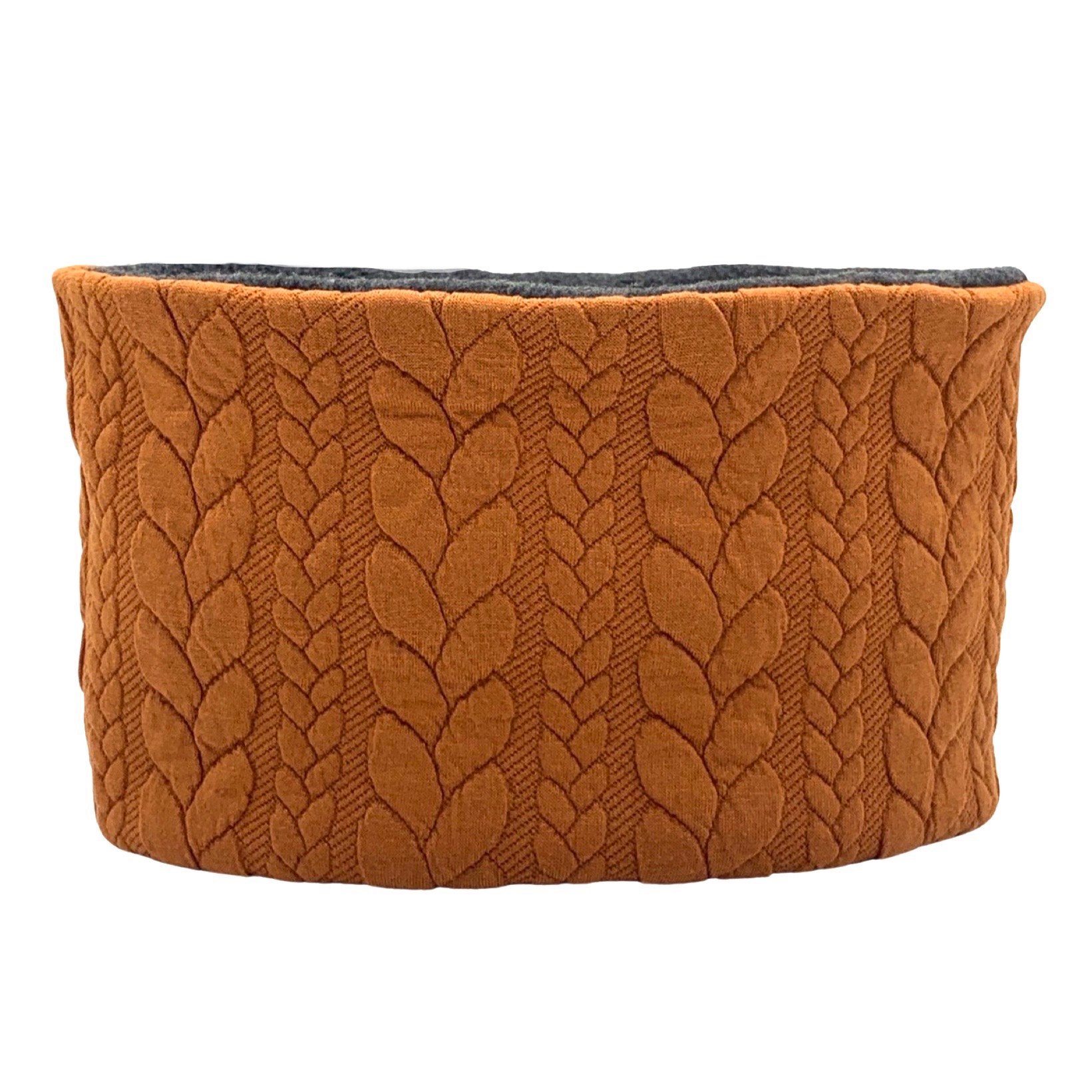 nadycat Beanie ZOPF & STYLE cognac (2-St., Beanie mit passendem Loop) handgefertigt aus der Lausitz